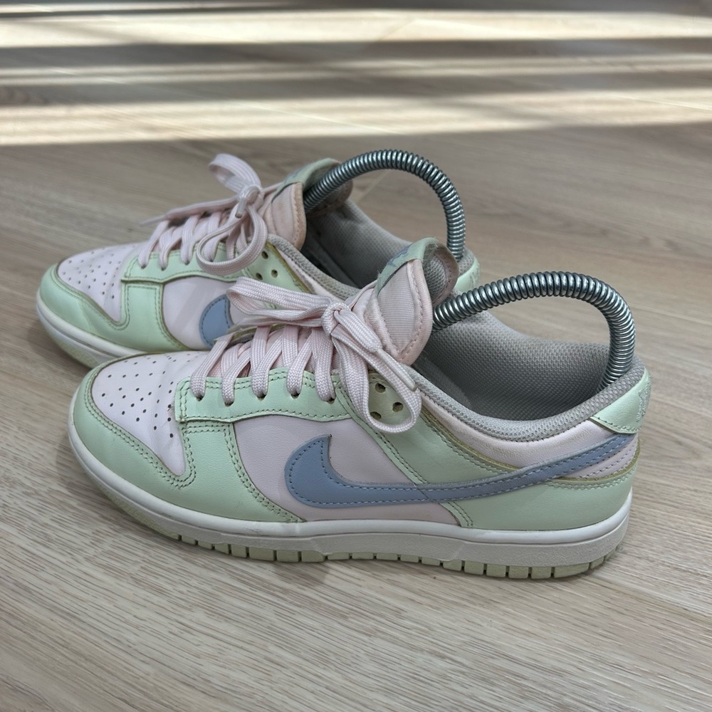 Nike Women’s Low Top Sneakers in Mint Green, Light Pink & Lavender - Picture 3 of 8